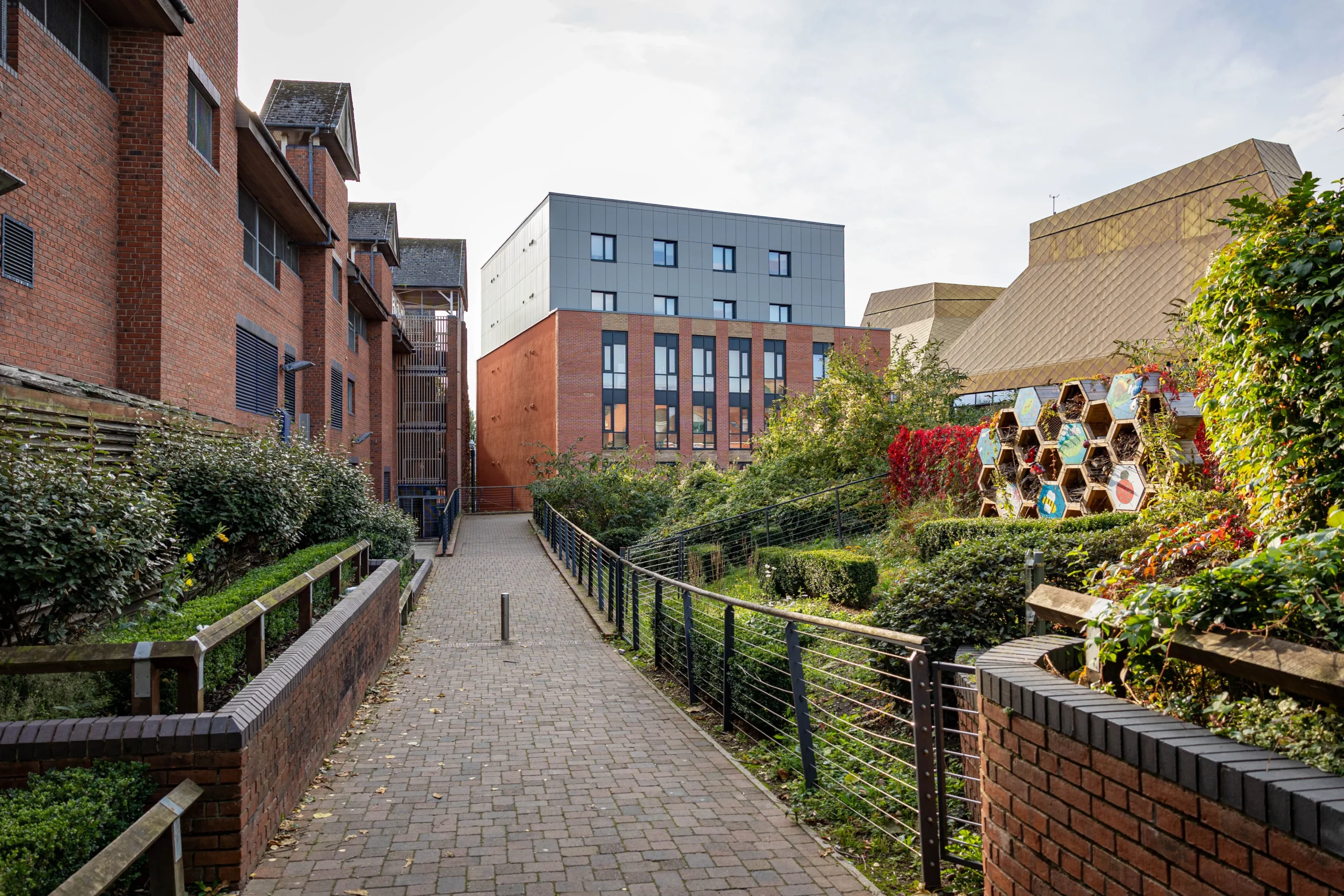 Remedy Consulting - Urban local authority housing development with modern and traditional buildings